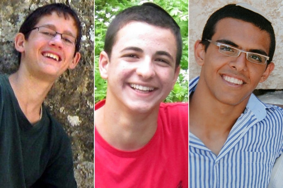 Eyal Yifrach, Gilad Shaar, Naftali Fraenkel