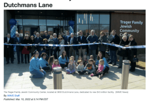 WAVE3: New Jewish community center dedicated on Dutchmans Lane