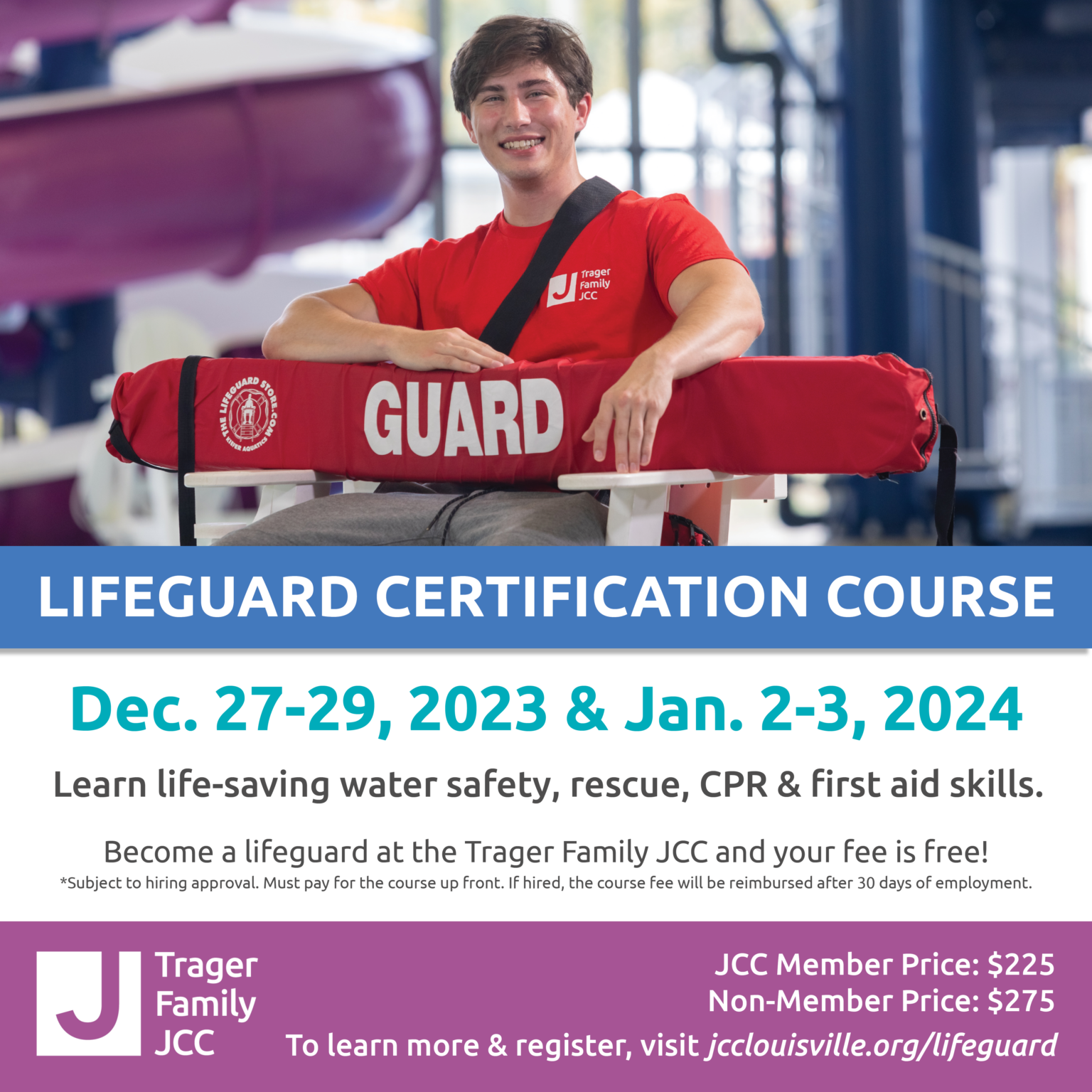 Lifeguard Certification Jewish Community of Louisville