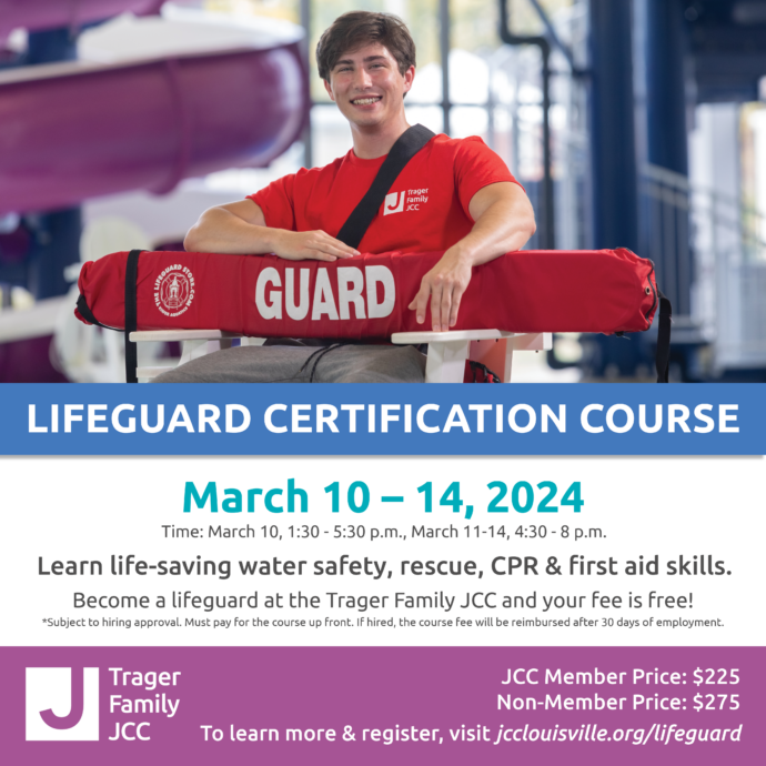 Lifeguard Certification Jewish Community of Louisville Lifeguard Certification Jewish Community of Louisville