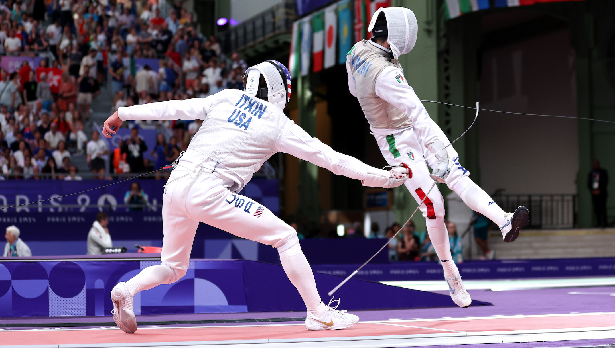 Jewish fencers make up nearly a third of the 2024 US Olympic fencing